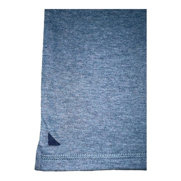 UNTUCKit Henley Grassi-Blue Men’s 3XL 4 Button Front Thick Poly/Cotton Blend - Picture 6 of 9